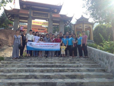 PYS Travel tham gia Đại lễ Vu Lan báo hiếu 2015 tại Thiền viện Trúc lâm An Tâm