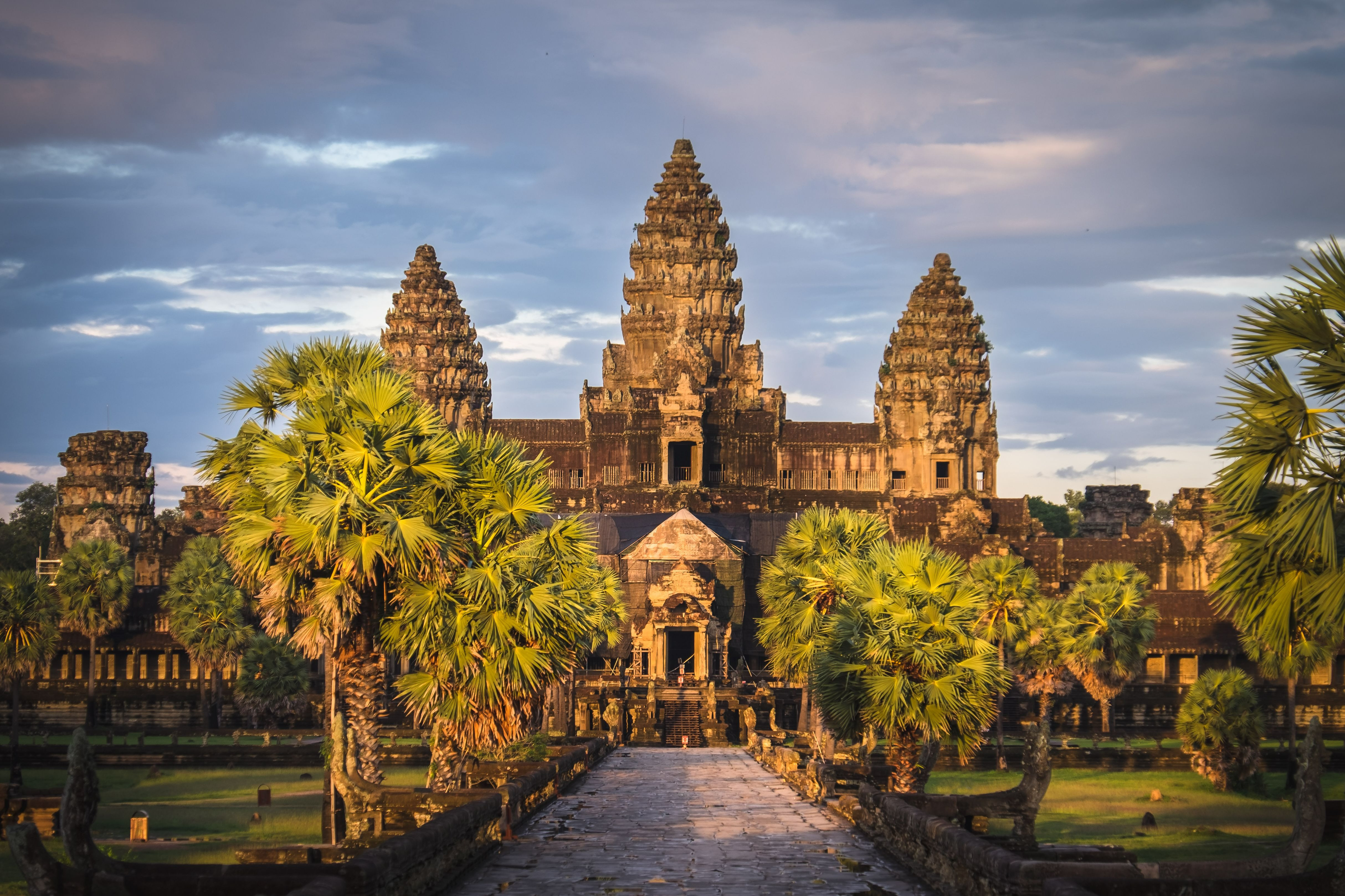 Angkor Wat chiều tà