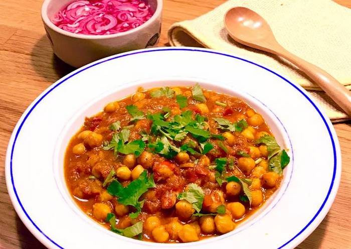 Cà ri chay Ấn Độ - Chana Masala