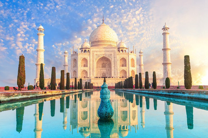Taj Mahal được xây dựng rất kỳ công