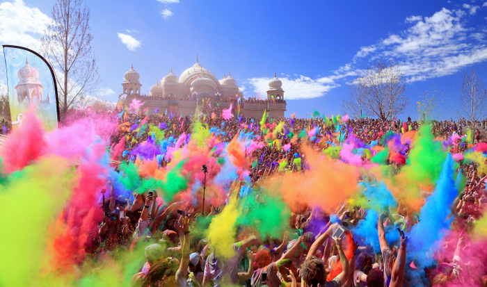 lễ hội holi ấn độ