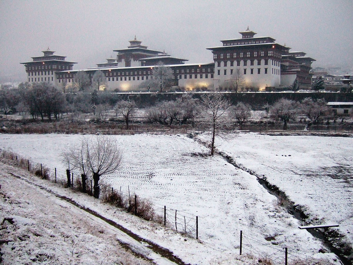 thimphu bhutan mùa đông