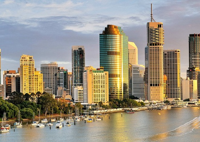 máy bay đi brisbane