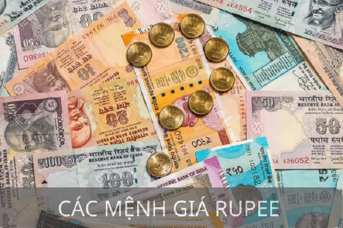 các mệnh giá rupee