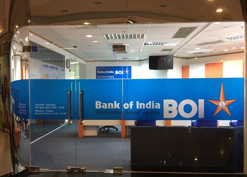 đổi tiền ấn ở ngân hàng Bank of India