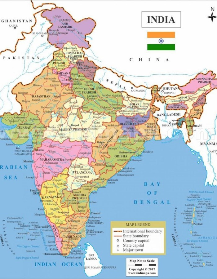 bản đồ Ấn Độ