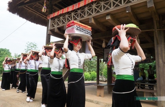Dân tộc Thái ở Mộc Châu trong lễ cầu mưa