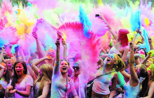Thời gian Lễ hội sắc màu Ấn Độ diễn ra