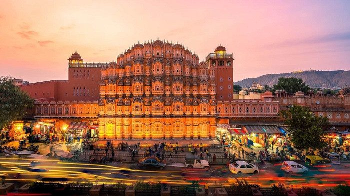 thành phố màu hồng Jaipur