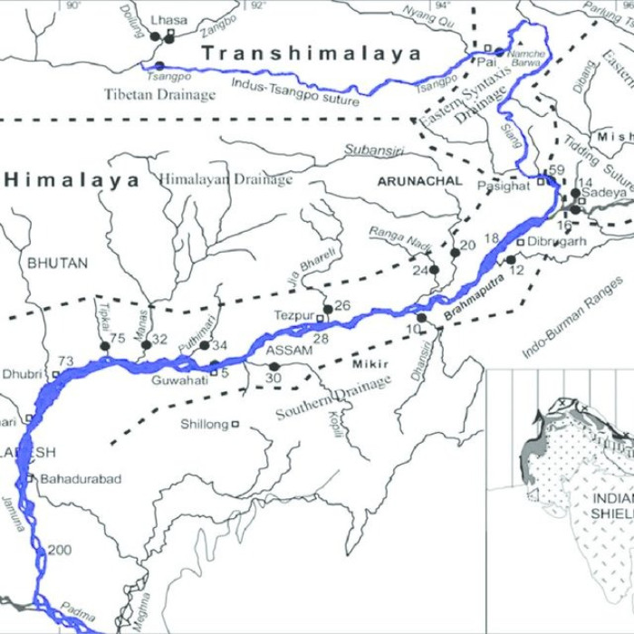 Brahmaputra và các nhánh sông của nó