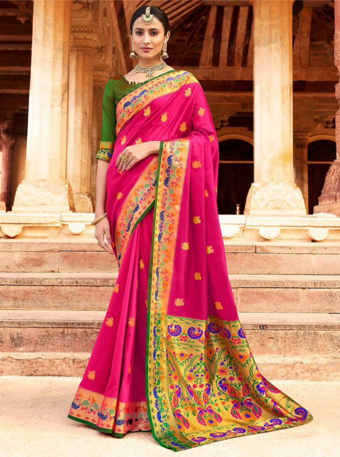 trang phục sari truyền thống ấn độ