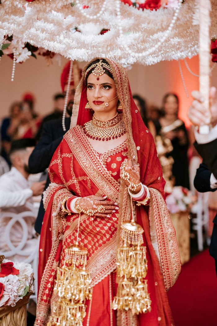 sari cưới của cô dâu