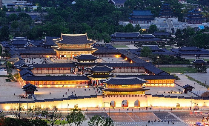 Cung điện Gyeongbokgung - địa điểm thăm quan nổi tiếng tại Hà Nội