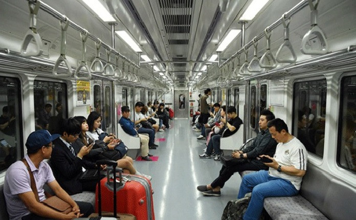 tàu điện ngầm seoul