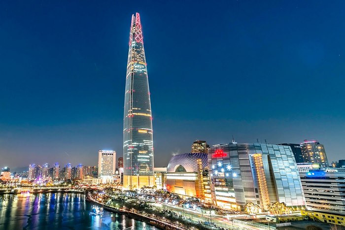  Lotte World Tower - Toà nhà cao nhất Hàn Quốc