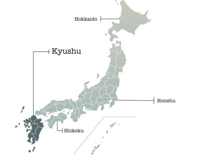 Bản đồ du lịch Kyushu