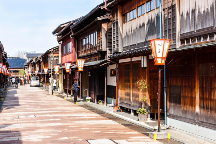 Khu phố cổ nổi tiếng ở Nhật Bản udatsu