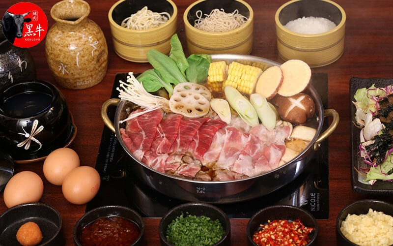 Lẩu Sukiyaki