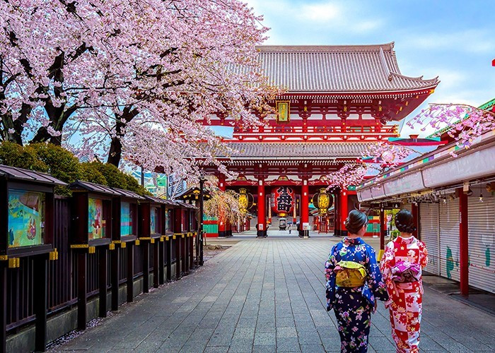 Chùa Asakusa - địa điểm văn hoá nổi tiếng của vương quốc mặt trời mọc