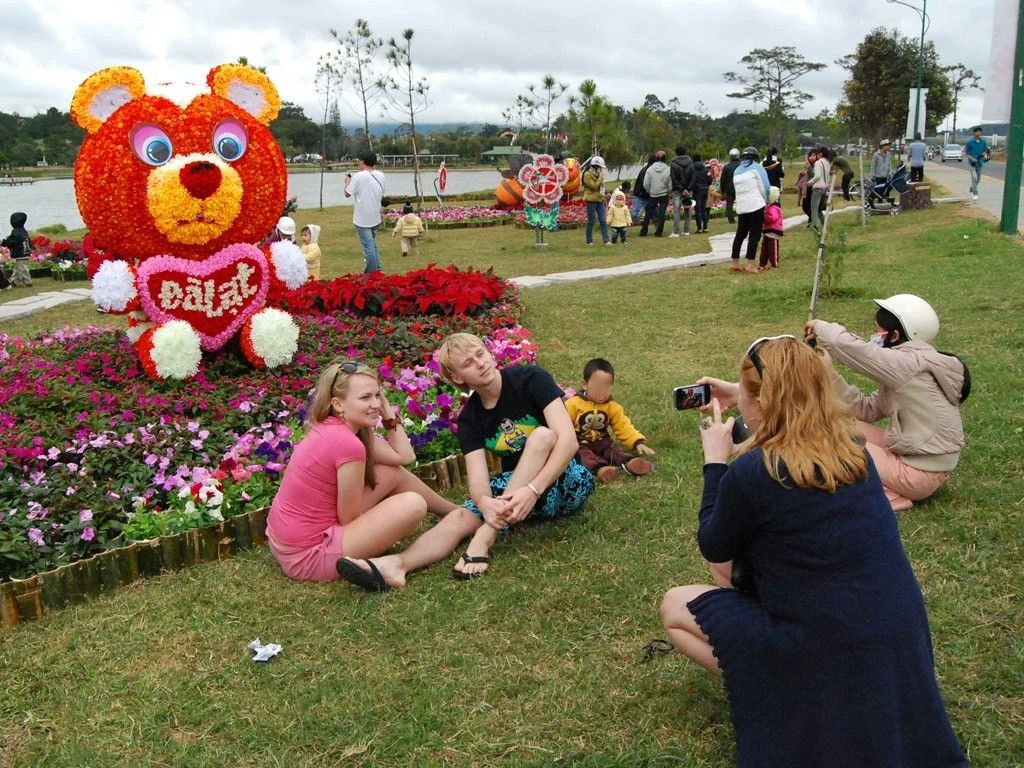 Mỗi mùa festival hoa Đà Lạt đều thu hút một lượng khách rất lớn
