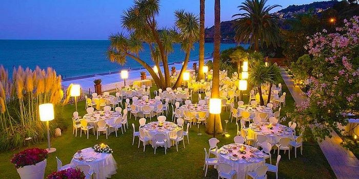 gala dinner tại bãi biển