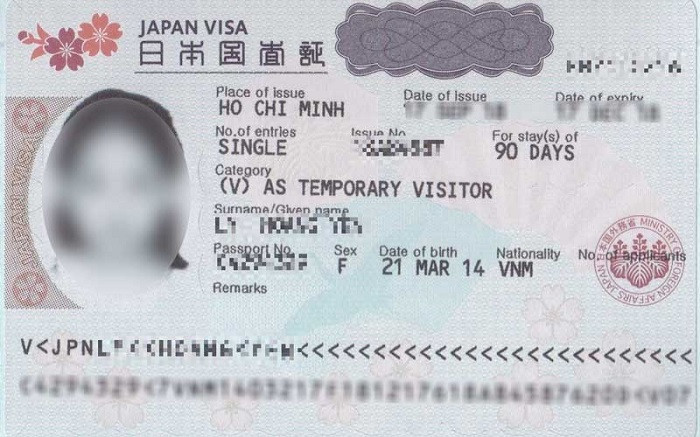 các loại visa nhật bản