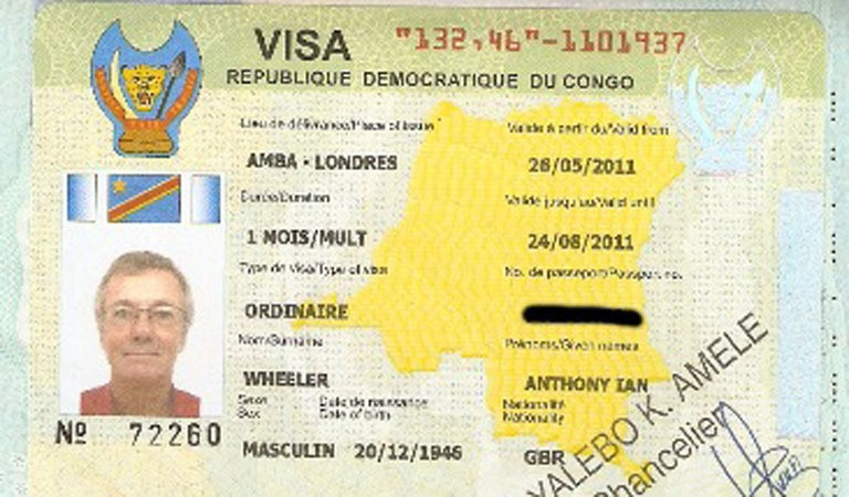 Cộng hòa Dân chủ Congo khó xin visa