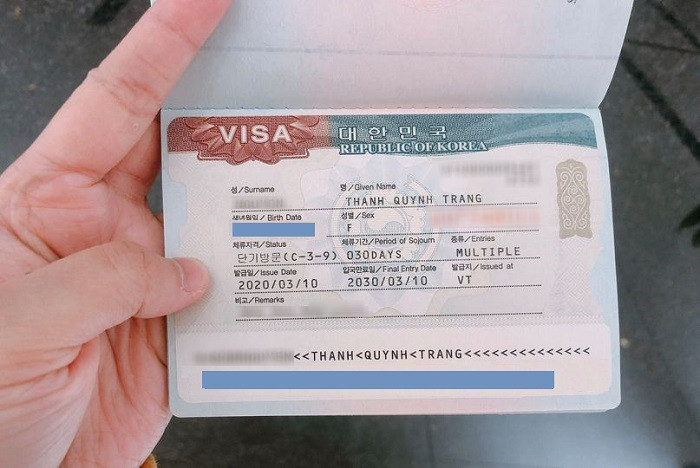 Multiple Visa (Visa Hàn Quốc 5 năm)