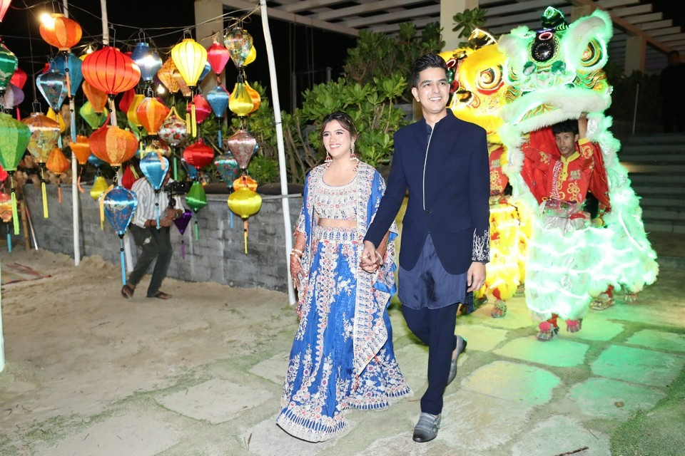 Đám cưới xa hoa của Tuisha và Gaurav vào năm 2019