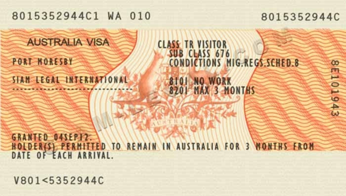Visa du lịch Úc được nhiều người quan tâm 