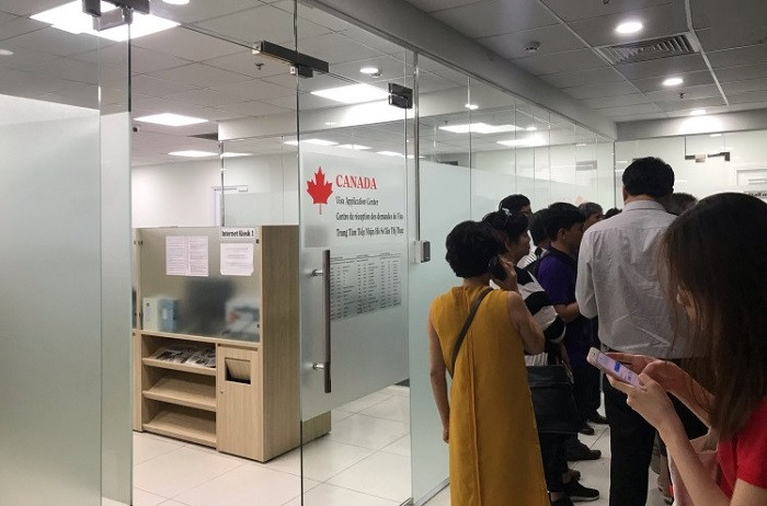 Trung tâm tiếp nhận hồ sơ xin thị thực Canada tại TP Hồ Chí Minh
