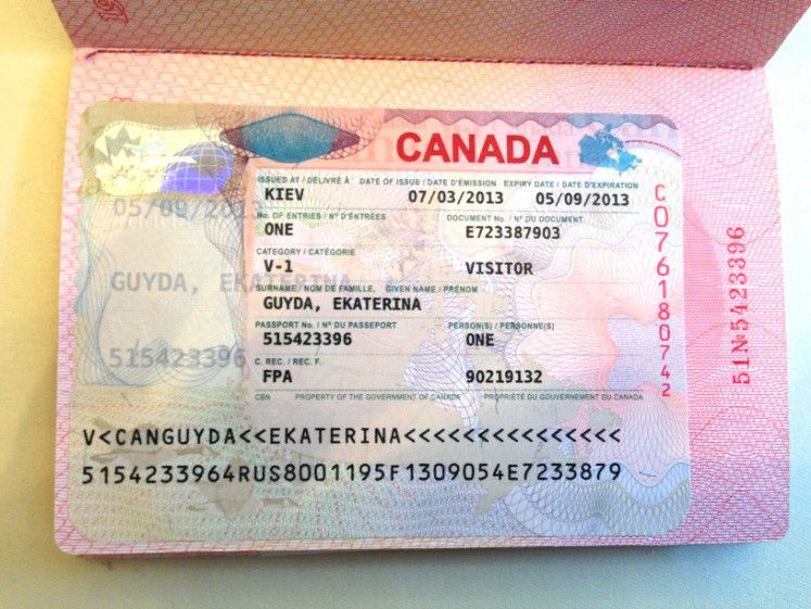 Single Entry Visitor Visa