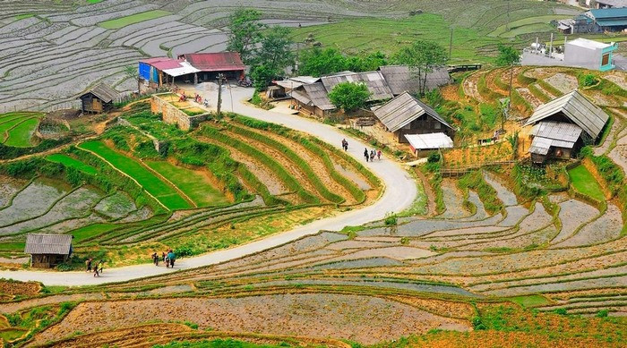 Lao Chải- bản làng xinh đẹp giữa núi đồi Sapa