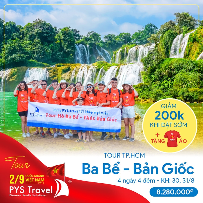 tour Ba Bể  lễ 2-9