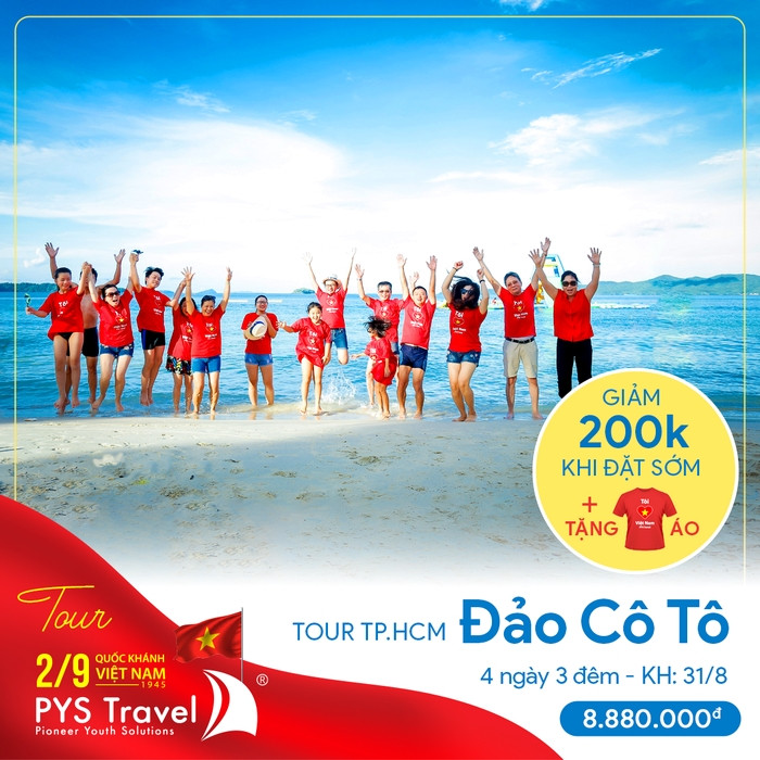 Tour Cô Tô lễ 2/9