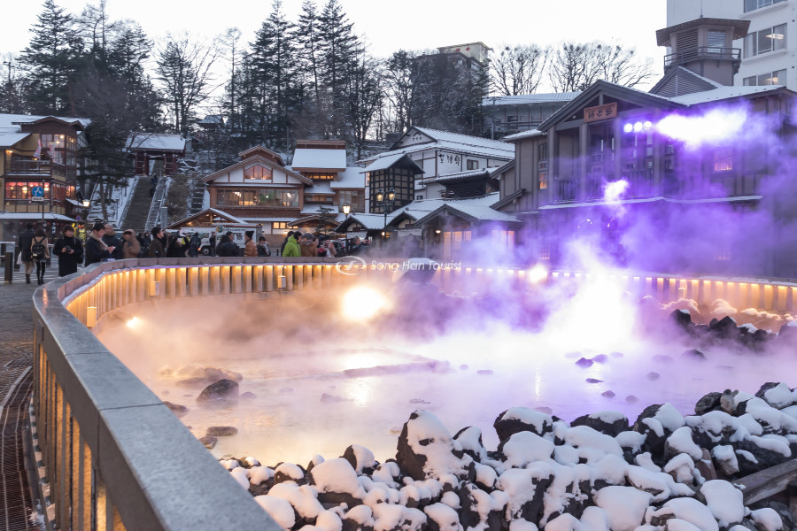 tắm onsen