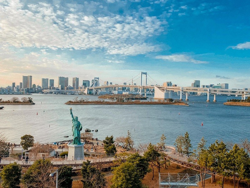 đảo nhân tạo odaiba