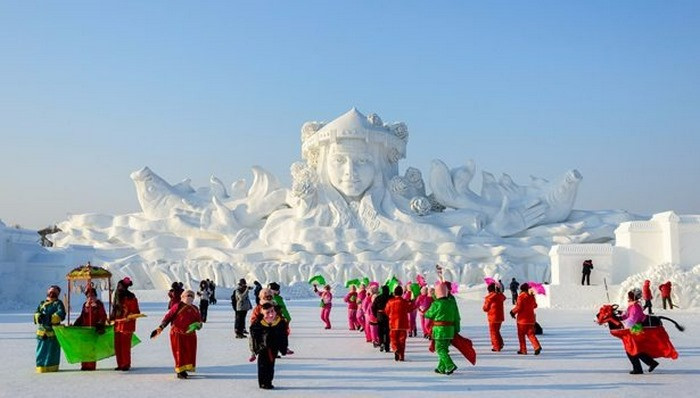 mùa đông là mùa du lịch cáp nhĩ tân