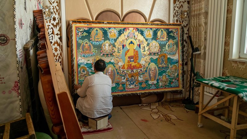 thangka tây tạng