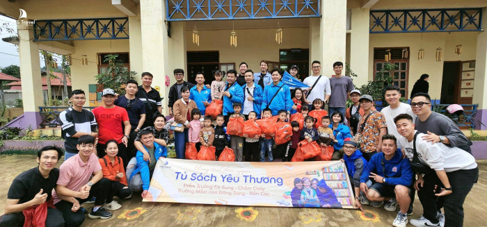 Chương trình thiện nguyện "Tủ sách cho em 2023" xã Đông Sang, Mộc Châu