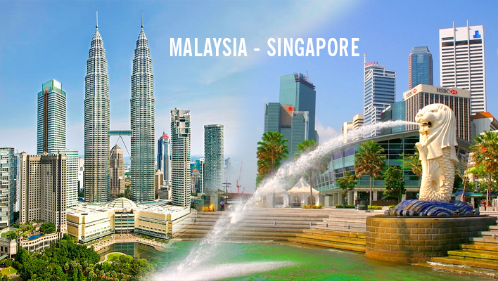 Tour Singapore - Malaysia : Hành trình liên giới